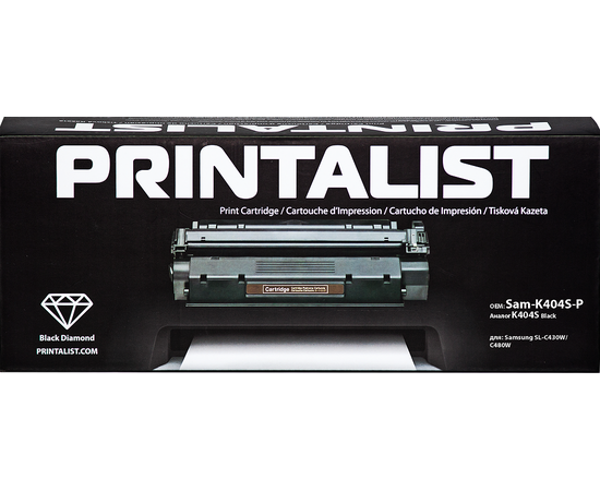 Купить Картридж тонерный PRINTALIST для Samsung CLP-365/CLX-3305/3305FN аналог SU120A Black (Sam-K406S-PL) по лучшей цене