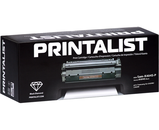 Купить Картридж тонерный PRINTALIST для Samsung CLP-365/CLX-3305/3305FN аналог SU120A Black (Sam-K406S-PL) по лучшей цене