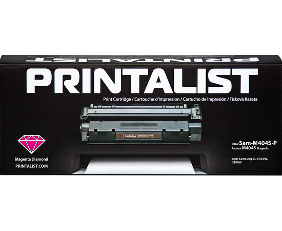 Купить Картридж тонерный PRINTALIST для Samsung CLP-365/CLX-3305/3305FN аналог SU254A Magenta (Sam-M406S-PL) по лучшей цене