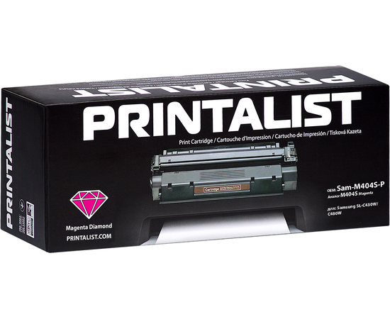 Купить Картридж тонерный PRINTALIST для Samsung CLP-365/CLX-3305/3305FN аналог SU254A Magenta (Sam-M406S-PL) по лучшей цене