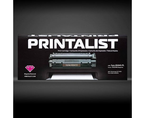 Купить Картридж тонерный PRINTALIST для Samsung CLP-365/CLX-3305/3305FN аналог SU254A Magenta (Sam-M406S-PL) по лучшей цене