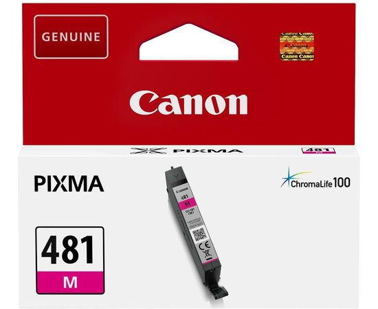 Купить Картридж Canon для Pixma TS6140/TS8140 CLI-481M Magenta (2099C001) по лучшей цене