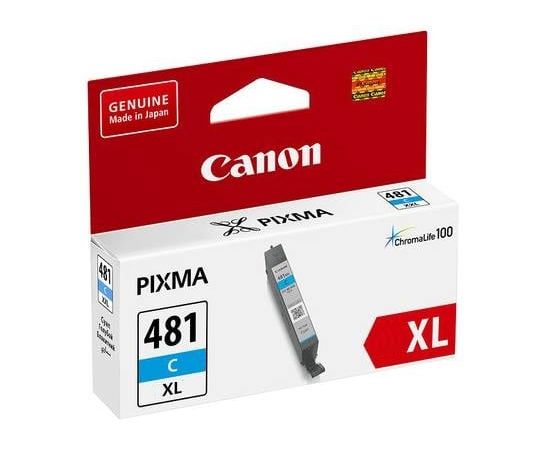 Купить Картридж Canon для Pixma TS6140/TS8140 CLI-481XL C Cyan (2044C001) по лучшей цене