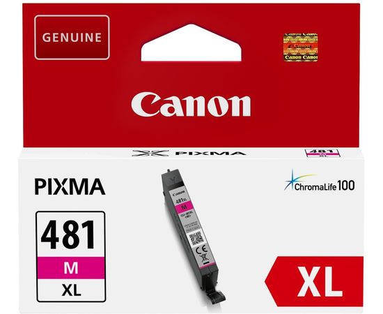 Купить Картридж Canon для Pixma TS6140/TS8140 CLI-481XL M Magenta (2045C001) по лучшей цене
