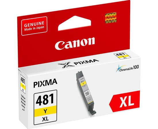 Купить Картридж Canon для Pixma TS6140/TS8140 CLI-481XL Y Yellow (2046C001) по лучшей цене