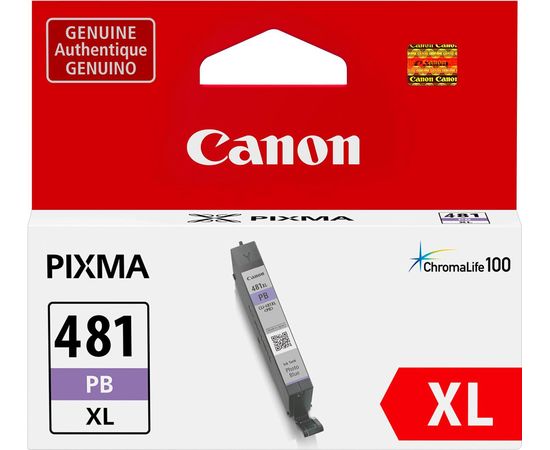 Купить Картридж Canon для Pixma TS8140/TS9140 CLI-481XL PB Photo Blue (2048C001) по лучшей цене
