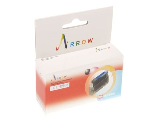 Купить Картридж Arrow для Canon Pixma MG5140/MG5240/MG6140 аналог PGI-425Bk Black (PGI425BK) по лучшей цене