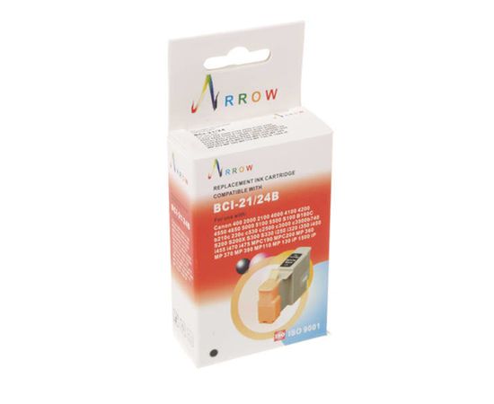 Купить Картридж Arrow для Canon S100/S200/BJC-4000 аналог BCI-21Bk/BCI-24Bk Black (BCI21/24B) по лучшей цене