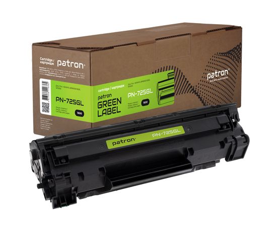 Купить Картридж совместимый Canon 725 Green Label Patron (PN-725GL) по лучшей цене