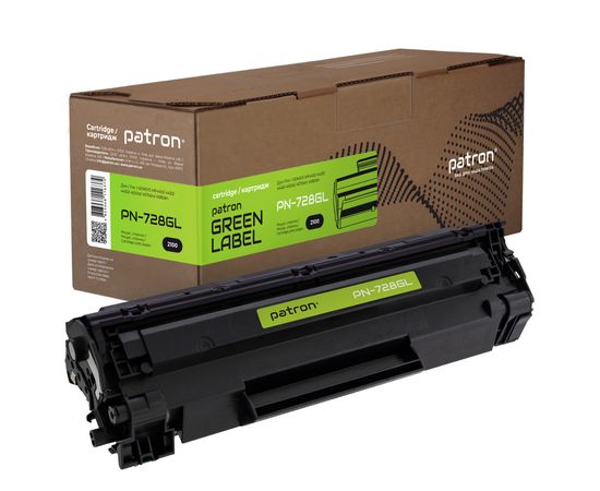 Купить Картридж совместимый Canon 728 Green Label Patron (PN-728GL) по лучшей цене