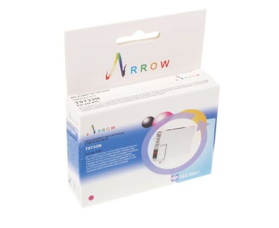 Купить Картридж Arrow для Epson Stylus C79/TX200/TX400 аналог C13T07334A/C13T10534A10 Magenta (T0733N) по лучшей цене