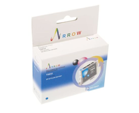 Купить Картридж Arrow для Epson Stylus C67/CX3700/CX4700 аналог C13T06324A Cyan (T0632) по лучшей цене
