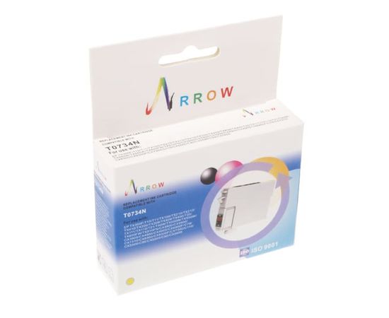 Купить Картридж Arrow для Epson Stylus C79/TX200/TX400 аналог C13T07344A/C13T10544A10 Yellow (T0734N) по лучшей цене