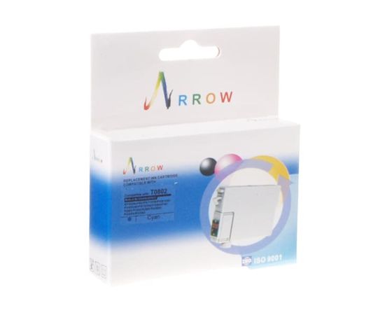 Купить Картридж Arrow для Epson Stylus Photo P50/PX660/PX720WD аналог C13T08024010 Cyan (T0802) по лучшей цене