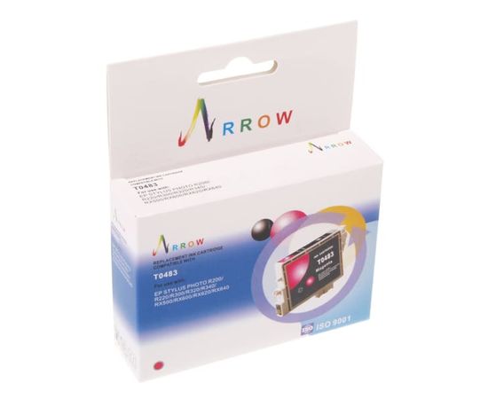 Купить Картридж Arrow для Epson Stylus Photo R200/R340/RX620 аналог C13T048340 Magenta (A-T0483) по лучшей цене
