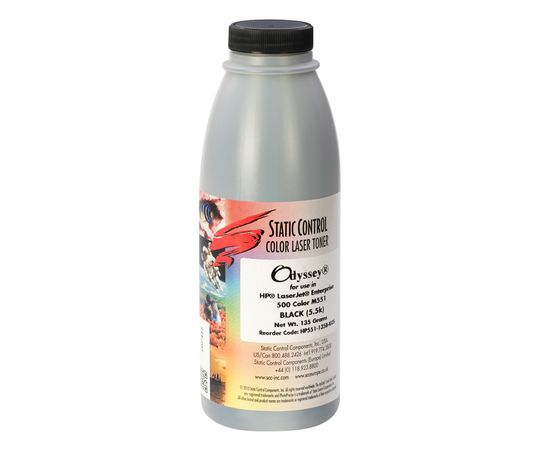 Купить тонер Odyssey HP CLJ Enterprise 500 M551 135г (5.5k) black Static Control по лучшей цене