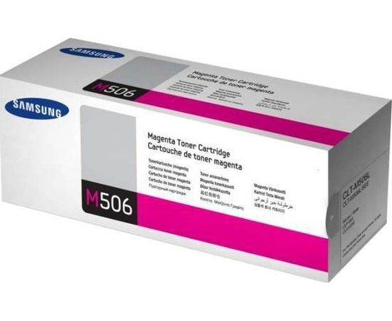 Купить Картридж тонерный Samsung M506L для CLP-680/CLX-6260 3500 копий Magenta (SU307A) по лучшей цене