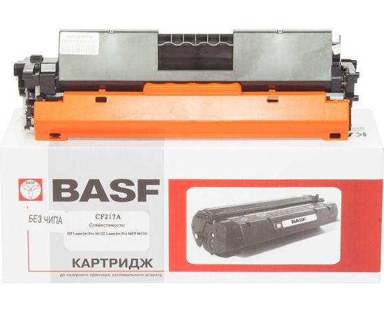 Купить Картридж тонерный BASF для HP LJ Pro M102/M130 аналог CF217A Black (BASF-KT-CF217A-WOC) без чипа по лучшей цене