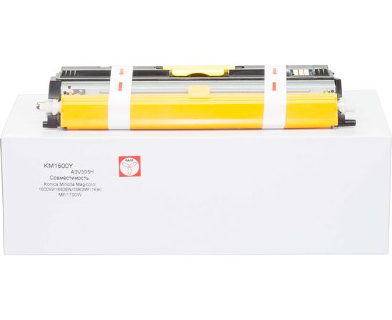 Купить Картридж тонерный BASF для Konica Minolta MC 1600 аналог A0V305H Yellow (BASF-KT-A0V305H) по лучшей цене