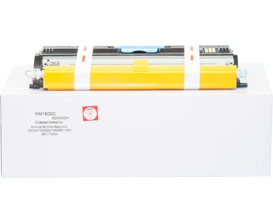 Купить Картридж тонерный BASF для Konica Minolta MC 1600 аналог A0V30GH Cyan (BASF-KT-A0V30GH) по лучшей цене