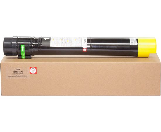 Купить Картридж тонерный BASF для Xerox Phaser 7800 аналог 106R01572 Yellow (BASF-KT-XP7800Y) по лучшей цене