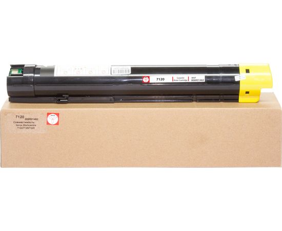Купить Картридж тонерный BASF для Xerox WC 7120/7125/7225 аналог 006R01462 Yellow (BASF-KT-006R01462) по лучшей цене