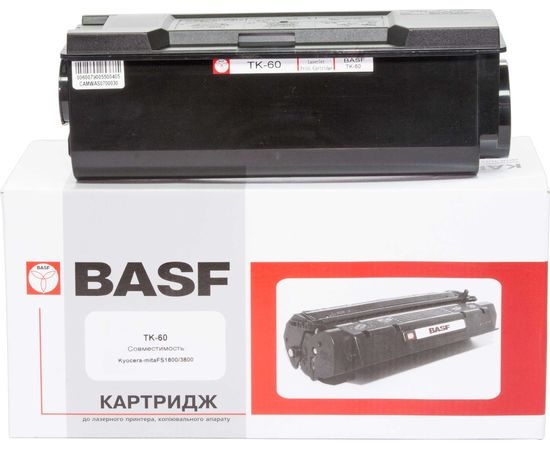 Купить Туба с тонером BASF для Kyocera Mita FS-1800/1900/3800 аналог 37027060 Black (BASF-KT-TK60) по лучшей цене
