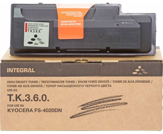 Купить Туба с тонером Integral для Kyocera Mita FS-4020 аналог TK-360 Black (12100039C) + Чип по лучшей цене