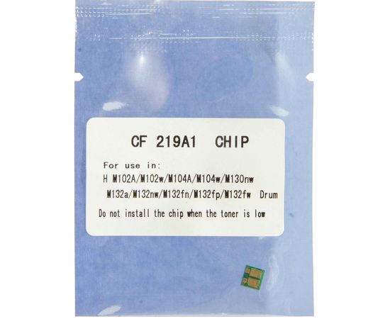 Купить Чип фотобарабана WWM для HP LJ Pro M102/M130 ( 12000 копий) Black (JYD-HCF219A1) по лучшей цене