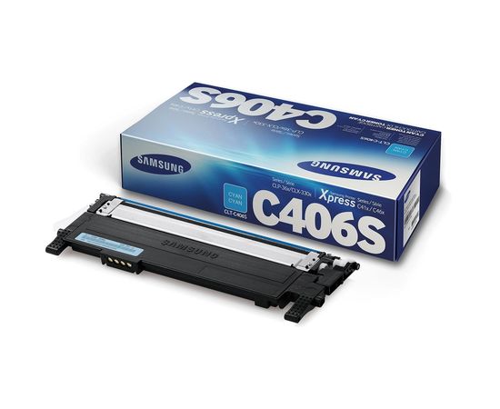 Купить Картридж тонерный Samsung C406S для CLP-365/CLX-3305/3305FN 1000 копий Cyan (ST986A) по лучшей цене
