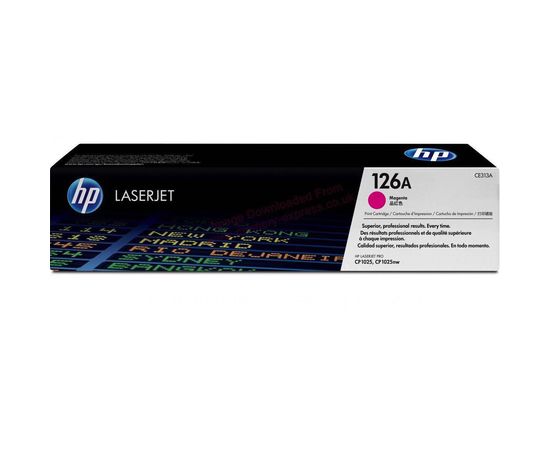 Купить Картридж тонерный HP 126A для LJ CP1025 1000 копий Magenta (CE313A) по лучшей цене