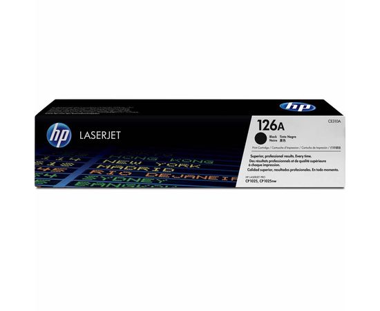 Купить Картридж тонерный HP 126A для HP CP1025/1025nw 1200 копий Black (CE310A) по лучшей цене
