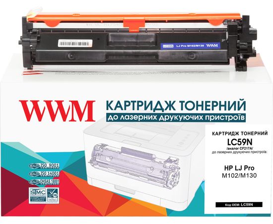 Купить Картридж WWM для HP LJ Pro M102/130 (LC59N) по лучшей цене