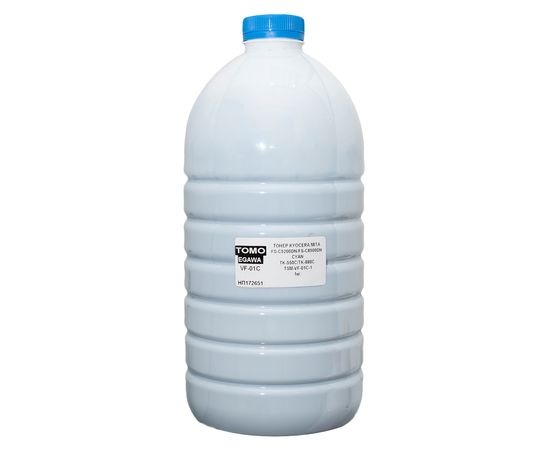 Купить Тонер Kyocera Mita FS-C5200DN флакон, 1 кг, голубой Tomoegawa (TSM-VF-01C-1) по лучшей цене