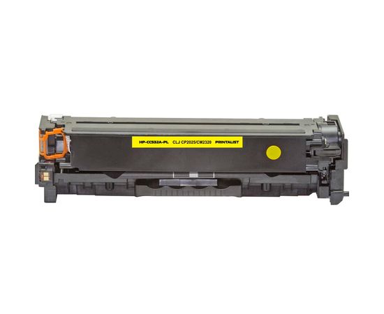 Купить Картридж тонерный PRINTALIST для HP CLJ CP2025/CM2320 аналог CC532A Yellow (HP-CC532A-PL) по лучшей цене