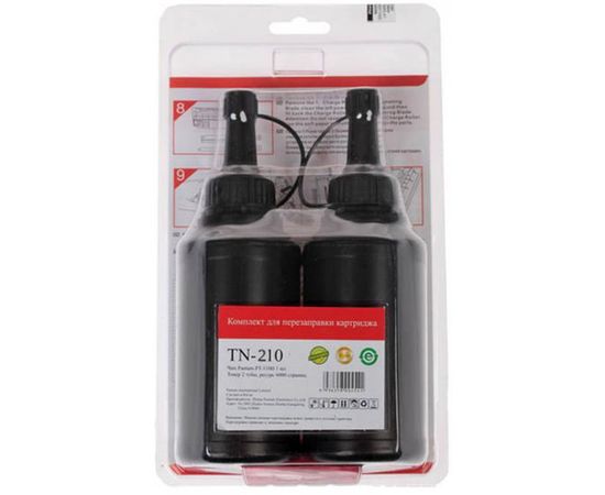 Купить Комплект для заправки картриджа PC-230R 2 тонера+2 чипа Pantum (TN-210) по лучшей цене
