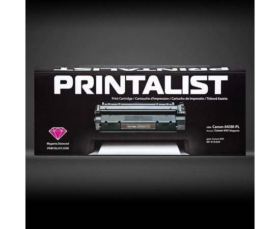 Купить Картридж тонерный PRINTALIST для Canon MF-610/630 аналог Canon 045 Magenta (Canon-045M-PL) по лучшей цене
