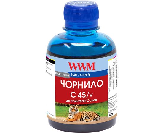 Купить Чернила WWM для Canon CLI-481PB 200г Blue Водорастворимые (C45/V) по лучшей цене