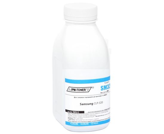 Купить Тонер IPM для Samsung CLP-300/600 бутль 50г Cyan (TB92C-3) по лучшей цене