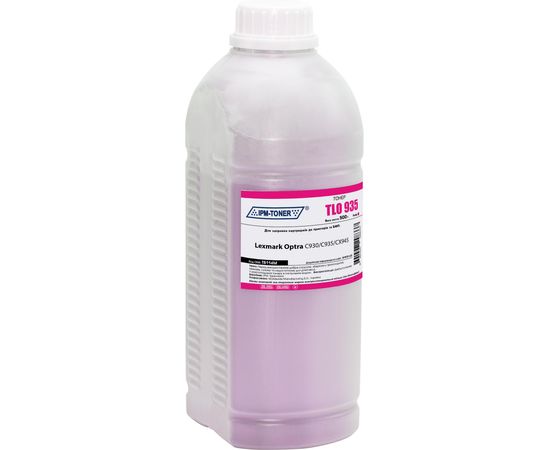 Купить Тонер IPM для Lexmark Optra C935 бутль 500г Magenta (TB114M) по лучшей цене