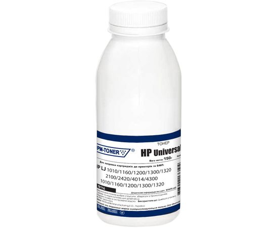 Купить Тонер IPM для HP LJ 1010/1200/1320 Universal бутль 150г Black (TB116) по лучшей цене