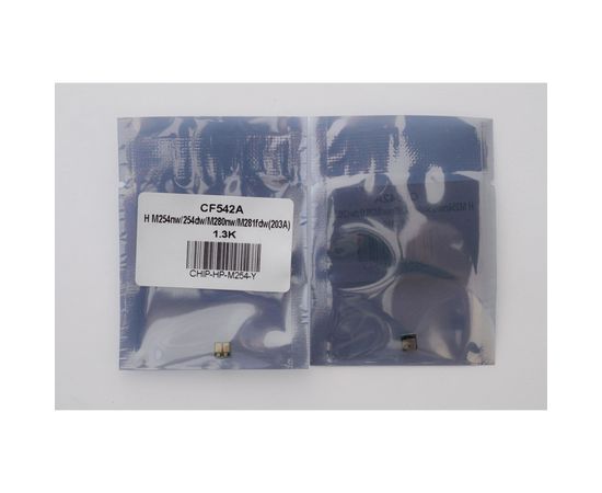 Купить Чип HP LJ M254, CF542A 1,3K, желтый Everprint (CHIP-HP-M254-Y) по лучшей цене