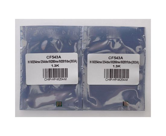 Купить Чип HP LJ M254, CF543A 1,3K, пурпурный Everprint (CHIP-HP-M254-M) по лучшей цене