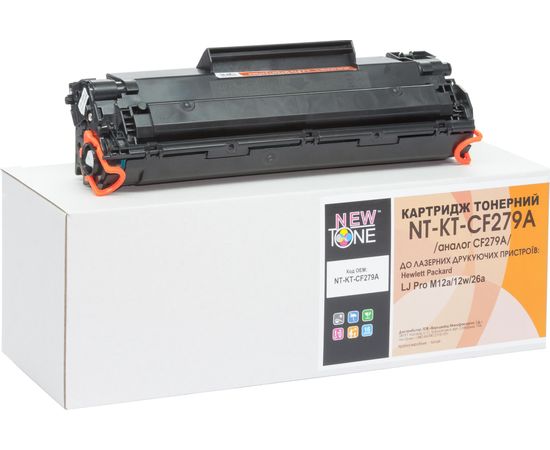 Купить Картридж тонерный NewTone для HP LJ Pro M12a/12w/26a аналог CF279A Black (NT-KT-CF279A) по лучшей цене