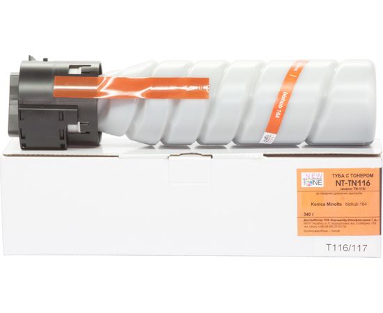Купить Тонер-картридж NewTone Konica Minolta TN-116 Black 340г (bizhub 164) (NT-TN116) по лучшей цене