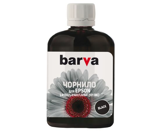 Купить Чернила Epson 101 BK специальные 100 мл, пигментные, черные Barva (E101-558) по лучшей цене