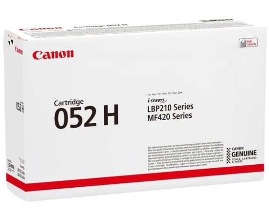 Купить Картридж Canon 052H Black 9K (2200C002) по лучшей цене