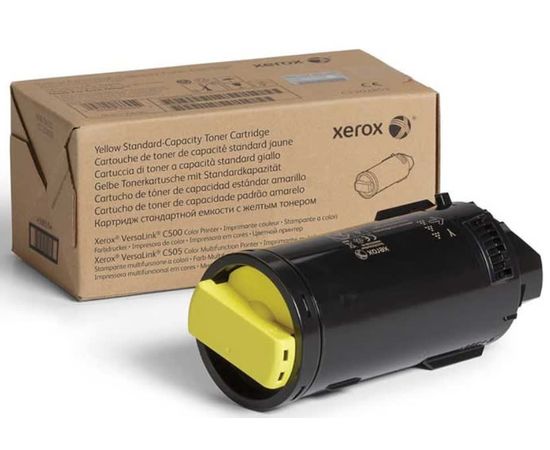 Купить Картридж тонерный Xerox для VersaLink C500/C505 9000 копий Yellow (106R03886) по лучшей цене