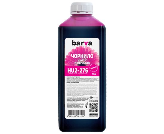 Купить Чернила HP универсальные №2 1 кг, водорастворимые, пурпурные Barva (HU2-276) по лучшей цене