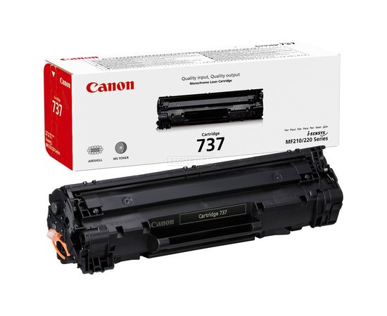 Купить Картридж тонерный Canon 737 для MF211/MF212w/MF216n 2400 копий Black (9435B002) по лучшей цене